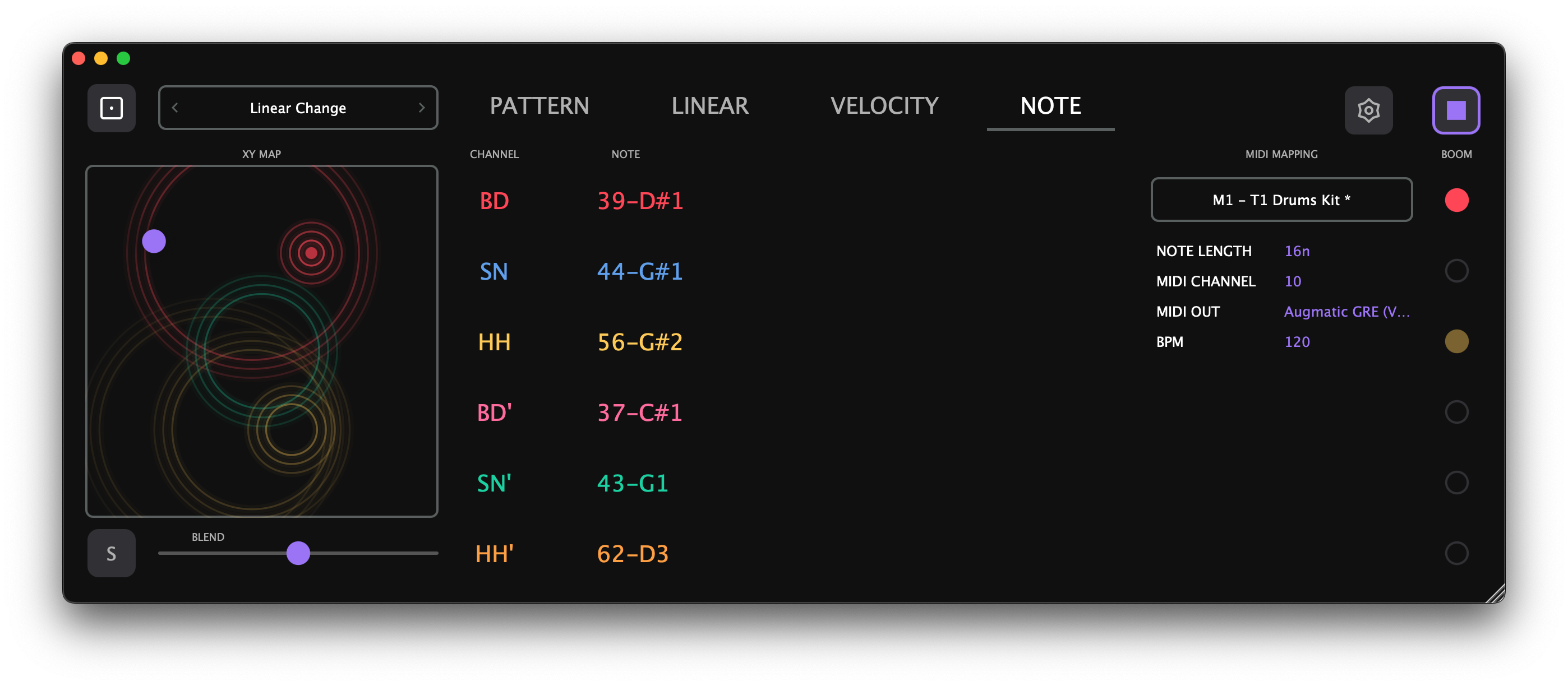 Augmatic GRE — Settings Tab (Standalone Mode)